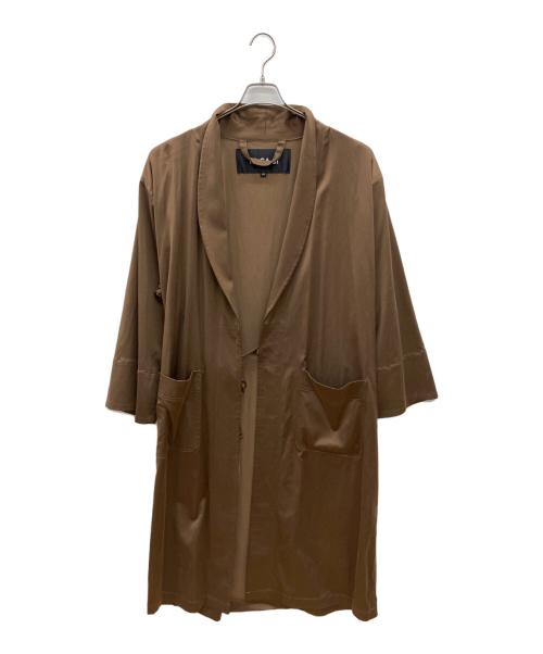TACASI（タキャシ）TACASI (タキャシ) トレンチコート ブラウン サイズ:46の古着・服飾アイテム
