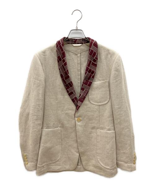 PAUL SMITH（ポールスミス）PAUL SMITH (ポールスミス) テーラードジャケット ベージュ サイズ:Lの古着・服飾アイテム