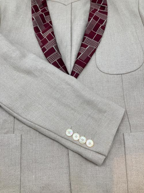 PAUL SMITH（ポールスミス）PAUL SMITH (ポールスミス) テーラードジャケット ベージュ サイズ:Lの古着・服飾アイテム
