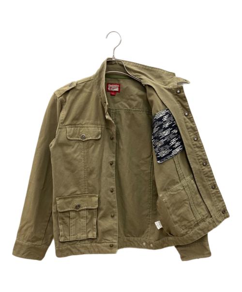 Onitsuka Tiger（オニツカタイガー）Onitsuka Tiger (オニツカタイガー) ジャケット カーキ サイズ:Lの古着・服飾アイテム