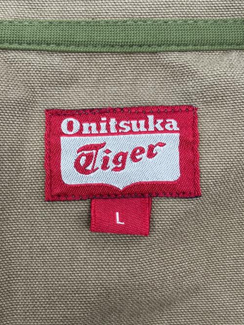 Onitsuka Tiger（オニツカタイガー）Onitsuka Tiger (オニツカタイガー) ジャケット カーキ サイズ:Lの古着・服飾アイテム