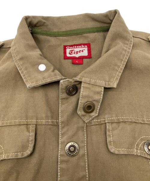 Onitsuka Tiger（オニツカタイガー）Onitsuka Tiger (オニツカタイガー) ジャケット カーキ サイズ:Lの古着・服飾アイテム