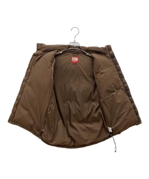 Onitsuka Tiger（オニツカタイガー）Onitsuka Tiger (オニツカタイガー) ダウンベスト ブラウン サイズ:Ｍの古着・服飾アイテム