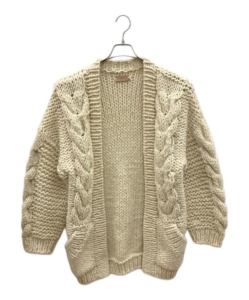 TODAYFUL（トゥデイフル）TODAYFUL (トゥデイフル) ニットコート アイボリー サイズ:38の古着・服飾アイテム