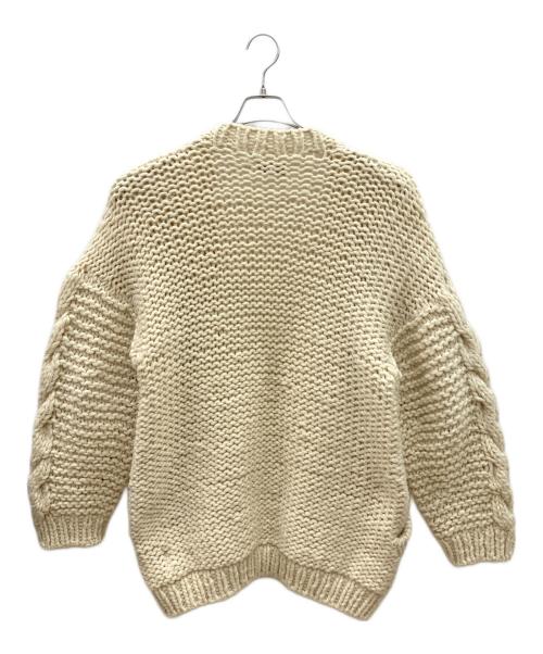 TODAYFUL（トゥデイフル）TODAYFUL (トゥデイフル) ニットコート アイボリー サイズ:38の古着・服飾アイテム