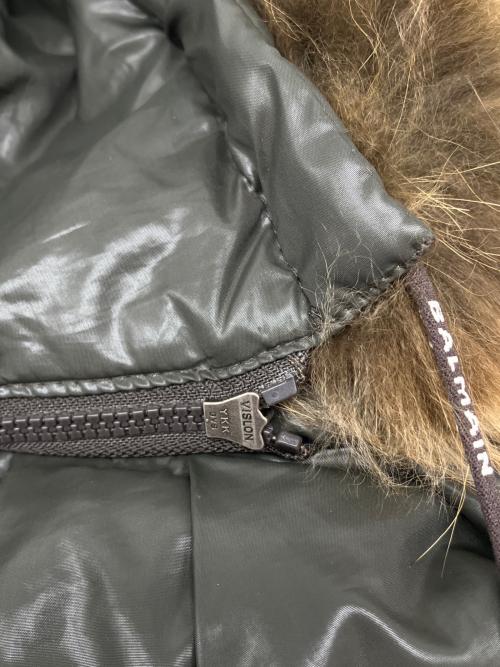 BALMAIN（バルマン）BALMAIN (バルマン) ダウンジャケット グレー サイズ:Lの古着・服飾アイテム