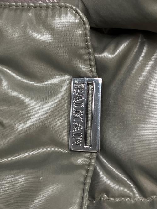 BALMAIN（バルマン）BALMAIN (バルマン) ダウンジャケット グレー サイズ:Lの古着・服飾アイテム
