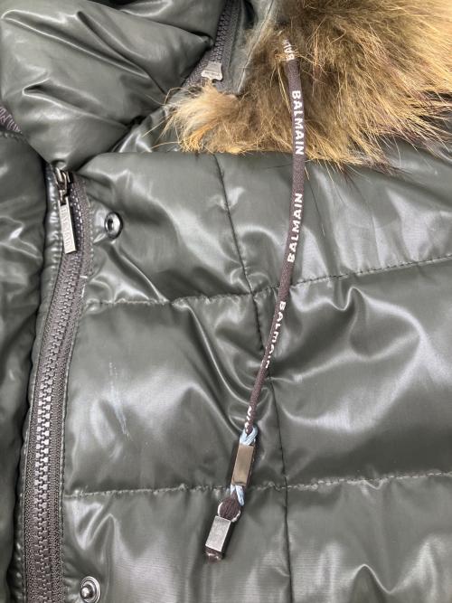 BALMAIN（バルマン）BALMAIN (バルマン) ダウンジャケット グレー サイズ:Lの古着・服飾アイテム