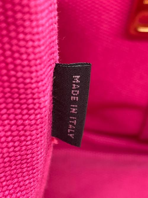PRADA（プラダ）PRADA (プラダ) ハンドバッグ カナパ ピンクの古着・服飾アイテム