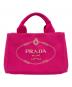 PRADA（プラダ）の古着「ハンドバッグ カナパ」｜ピンク