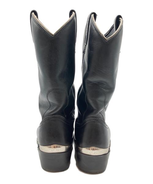 HARLEY-DAVIDSON（ハーレーダビッドソン）HARLEY-DAVIDSON (ハーレーダビッドソン) ウェスタンブーツ ブラック サイズ: EUR42 1/2の古着・服飾アイテム