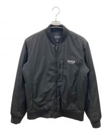 GUESS（ゲス）の古着「中綿ジャケット」｜ブラック