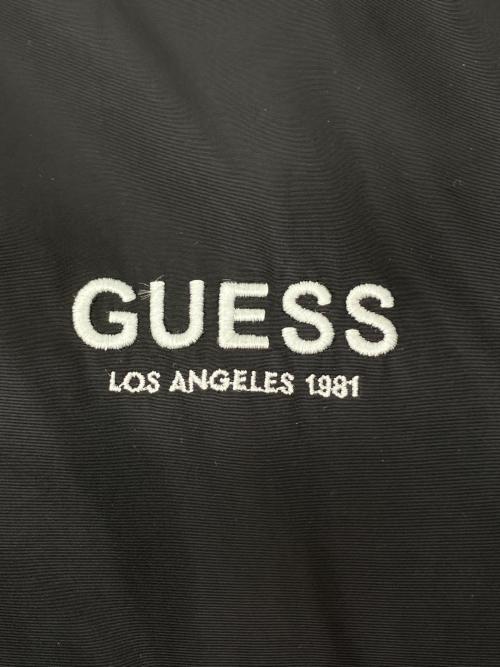 GUESS（ゲス）GUESS (ゲス) 中綿ジャケット ブラック サイズ:Lの古着・服飾アイテム