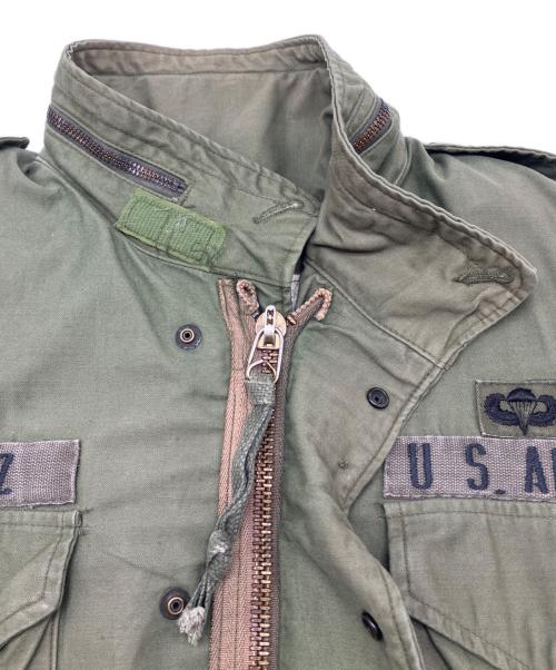 US ARMY（ユーエスアーミー）US ARMY (ユーエスアーミー) ミリタリージャケット　アメリカ運 オリーブ サイズ:不明の古着・服飾アイテム