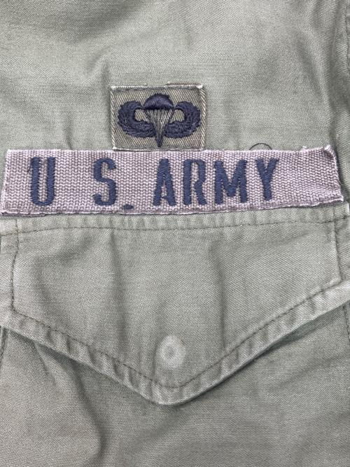 US ARMY（ユーエスアーミー）US ARMY (ユーエスアーミー) ミリタリージャケット　アメリカ運 オリーブ サイズ:不明の古着・服飾アイテム