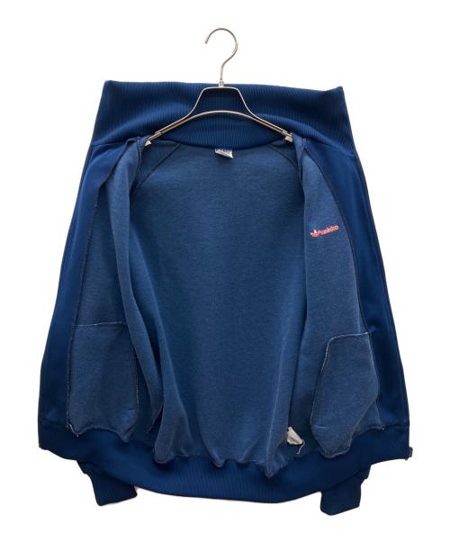 adidas（アディダス）adidas (アディダス) トラックジャケット デサント 西ドイツ製 80s 古着 ネイビー サイズ:Lの古着・服飾アイテム
