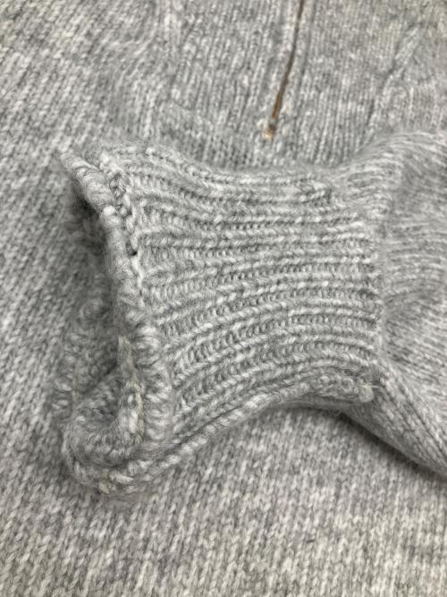BARNYARDSTORM（バンヤードストーム）BARNYARDSTORM (バンヤードストーム) 厚手ニット グレー サイズ:1の古着・服飾アイテム