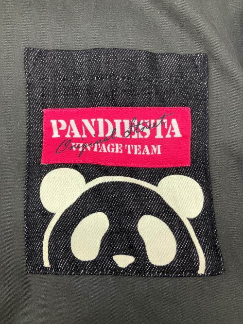 pandiesta japan（パンディエスタジャパン）pandiesta japan (パンディエスタジャパン) 中綿ジャケット ブラック×ブラウン サイズ:Lの古着・服飾アイテム
