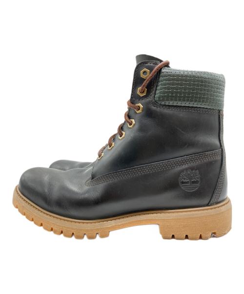 Timberland（ティンバーランド）Timberland (ティンバーランド) ブーツ ブラック×グリーン サイズ:26cmの古着・服飾アイテム