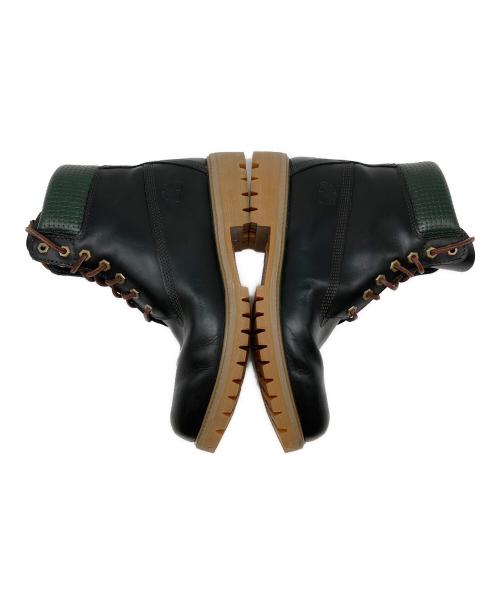 Timberland（ティンバーランド）Timberland (ティンバーランド) ブーツ ブラック×グリーン サイズ:26cmの古着・服飾アイテム