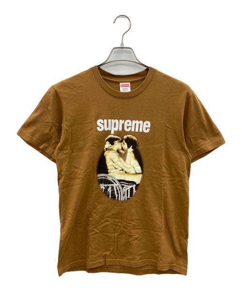 SUPREME（シュプリーム）SUPREME (シュプリーム) 半袖カットソー ブラウン サイズ:Sの古着・服飾アイテム