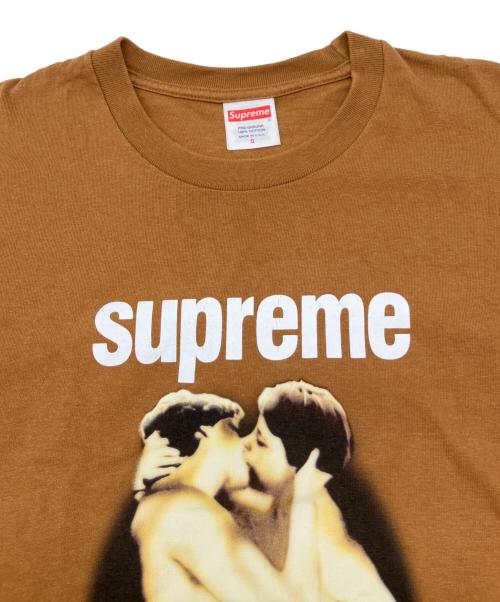 SUPREME（シュプリーム）SUPREME (シュプリーム) 半袖カットソー ブラウン サイズ:Sの古着・服飾アイテム
