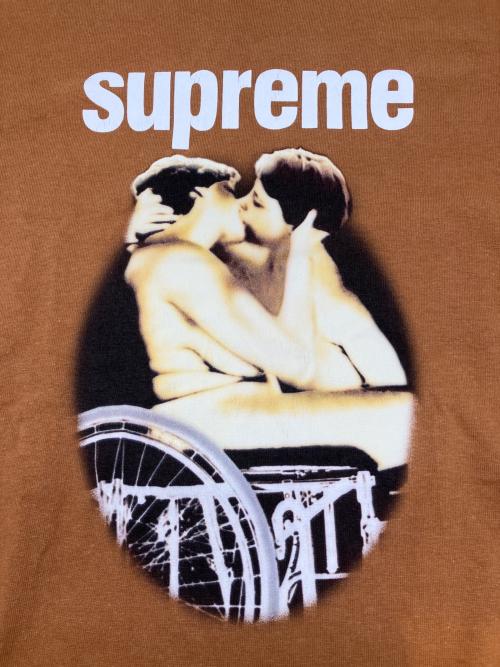SUPREME（シュプリーム）SUPREME (シュプリーム) 半袖カットソー ブラウン サイズ:Sの古着・服飾アイテム