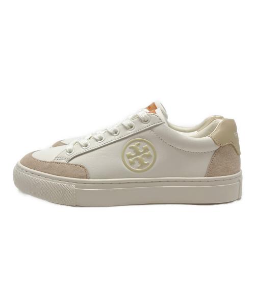 TORY BURCH（トリーバーチ）TORY BURCH (トリーバーチ) ローカットスニーカー ホワイト サイズ:US 6.5の古着・服飾アイテム