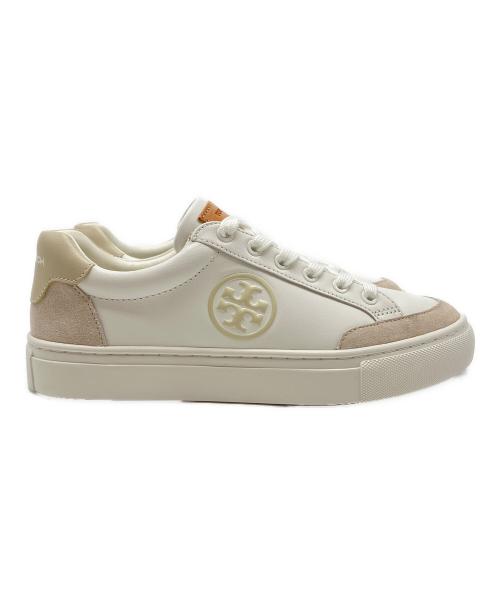 TORY BURCH（トリーバーチ）TORY BURCH (トリーバーチ) ローカットスニーカー ホワイト サイズ:US 6.5の古着・服飾アイテム