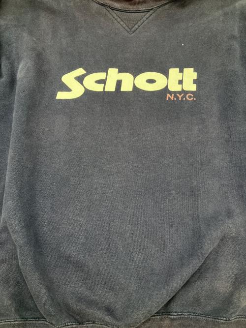 Schott（ショット）Schott (ショット) スウェット　アメカジ ネイビー サイズ:XLの古着・服飾アイテム