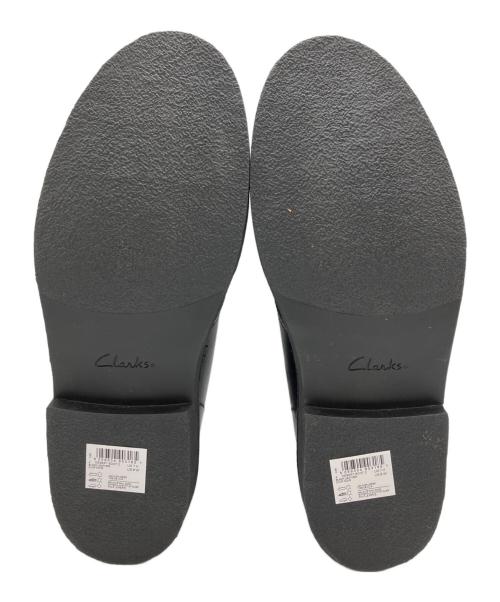 CLARKS（クラークス）CLARKS (クラークス) レザーシューズ ブラック サイズ:26cm 未使用品の古着・服飾アイテム