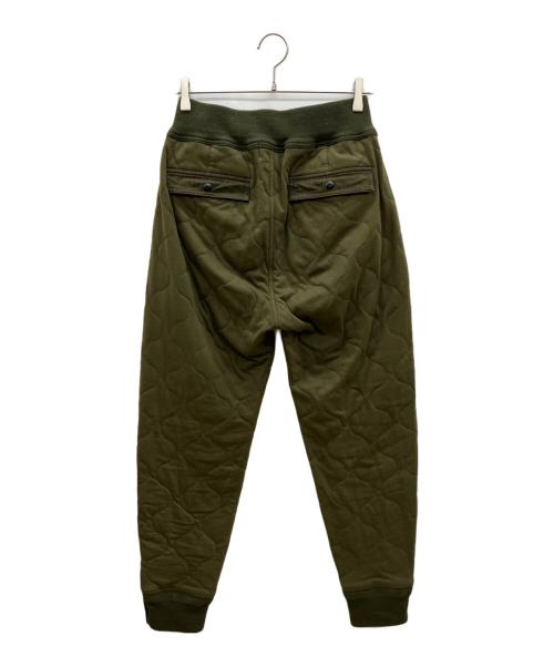 RRL（ダブルアールエル）RRL (ダブルアールエル) キルティングジョガーパンツ　TALON グリーン サイズ:不明の古着・服飾アイテム