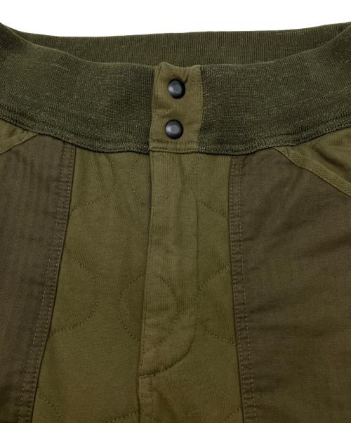 RRL（ダブルアールエル）RRL (ダブルアールエル) キルティングジョガーパンツ　TALON グリーン サイズ:不明の古着・服飾アイテム