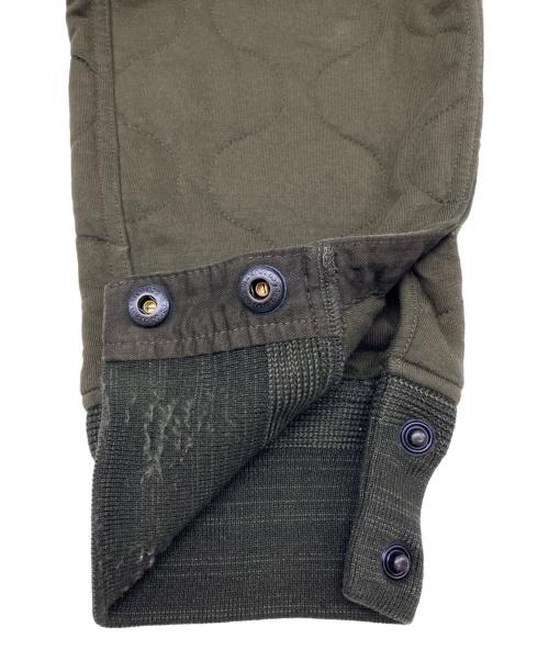 RRL（ダブルアールエル）RRL (ダブルアールエル) キルティングジョガーパンツ　TALON グリーン サイズ:不明の古着・服飾アイテム