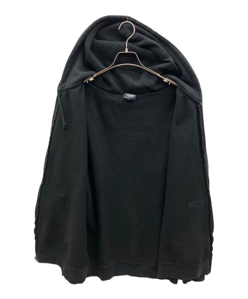 THRASHER（スラッシャー）THRASHER (スラッシャー) 00sジップパーカー ブラック サイズ:Lの古着・服飾アイテム
