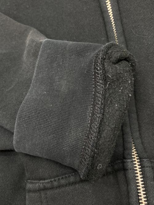 THRASHER（スラッシャー）THRASHER (スラッシャー) 00sジップパーカー ブラック サイズ:Lの古着・服飾アイテム
