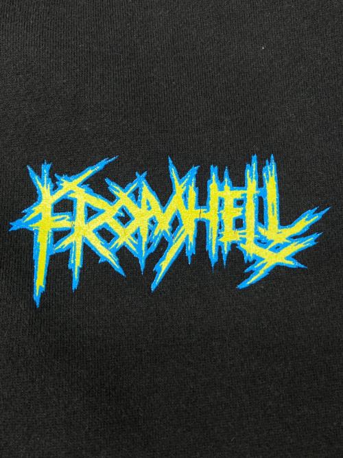 THRASHER（スラッシャー）THRASHER (スラッシャー) 00sジップパーカー ブラック サイズ:Lの古着・服飾アイテム
