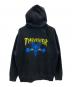 THRASHER (スラッシャー) 00sジップパーカー ブラック サイズ:L：4000円