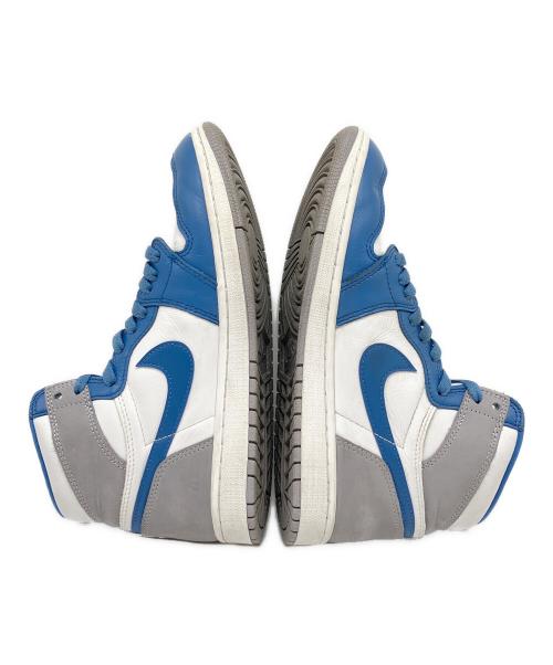 NIKE（ナイキ）NIKE (ナイキ) Air Jordan 1 High OG ブルー×ホワイト サイズ:26cmの古着・服飾アイテム