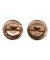 TORY BURCH (トリーバーチ) ミラー パヴェ スタッド Rose Gold/Crystal　ピアス：5000円