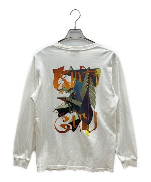 perimetron（ペリメトロン）perimetron (ペリメトロン) 長袖カットソー ホワイト サイズ:Ｍの古着・服飾アイテム