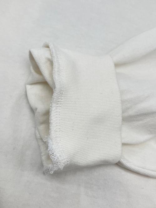 perimetron（ペリメトロン）perimetron (ペリメトロン) 長袖カットソー ホワイト サイズ:Ｍの古着・服飾アイテム