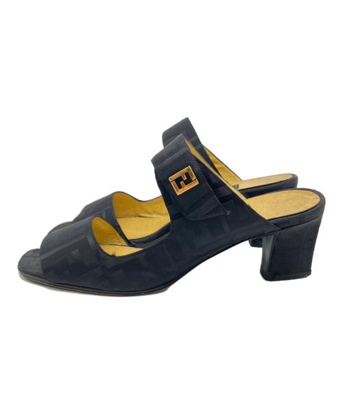 FENDI（フェンディ）FENDI (フェンディ) サンダル ブラック サイズ:36の古着・服飾アイテム