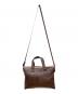 GIORGIO ARMANI (ジョルジオアルマーニ) 2WAYショルダーバッグ ブラウン：8000円