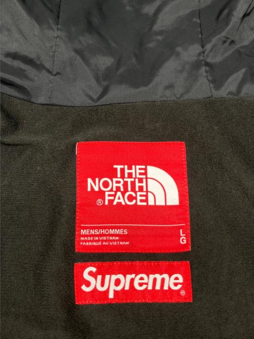 THE NORTH FACE（ザ ノース フェイス）THE NORTH FACE (ザ ノース フェイス) SUPREME (シュプリーム) Metallic Mountain Parka　18ss シルバー カラー サイズ:Lの古着・服飾アイテム