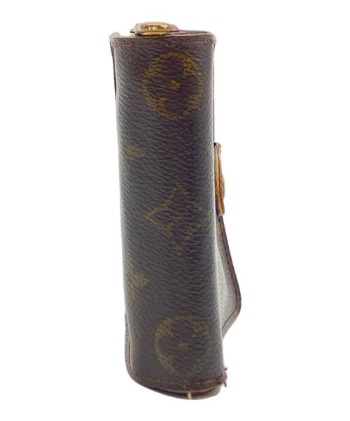 LOUIS VUITTON（ルイ ヴィトン）LOUIS VUITTON (ルイ ヴィトン) 2つ折り財布 モノグラム コンパクトジップ ブラウンの古着・服飾アイテム