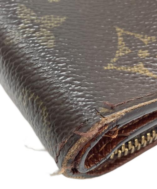 LOUIS VUITTON（ルイ ヴィトン）LOUIS VUITTON (ルイ ヴィトン) 2つ折り財布 モノグラム コンパクトジップ ブラウンの古着・服飾アイテム