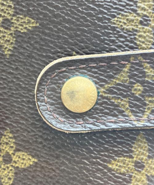 LOUIS VUITTON（ルイ ヴィトン）LOUIS VUITTON (ルイ ヴィトン) 2つ折り財布 モノグラム コンパクトジップ ブラウンの古着・服飾アイテム