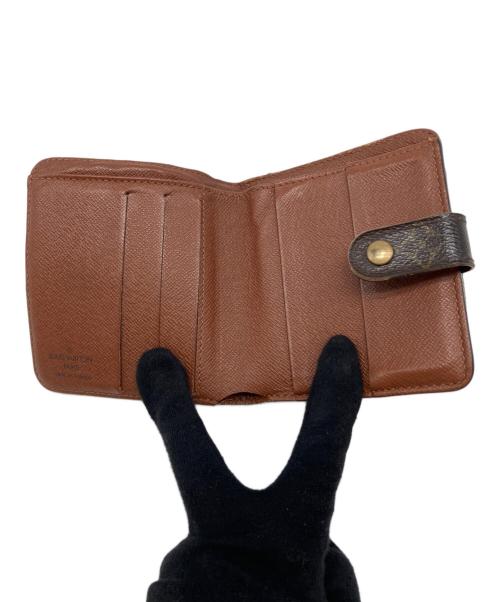LOUIS VUITTON（ルイ ヴィトン）LOUIS VUITTON (ルイ ヴィトン) 2つ折り財布 モノグラム コンパクトジップ ブラウンの古着・服飾アイテム