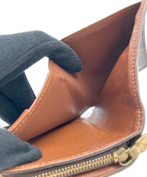 LOUIS VUITTON（ルイ ヴィトン）LOUIS VUITTON (ルイ ヴィトン) 2つ折り財布 モノグラム コンパクトジップ ブラウンの古着・服飾アイテム